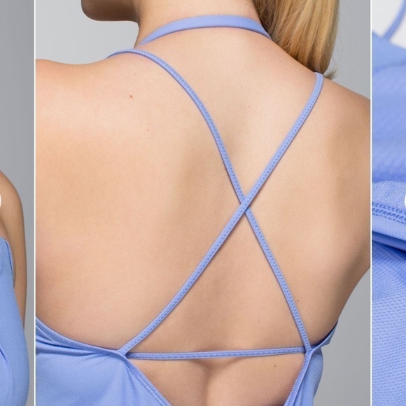 LULULEMON‎ Flow & Go Tank Blue Sz 4 - Picture 5 of 8